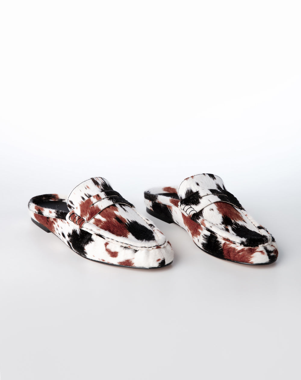 Mocasines efecto piel print mujer