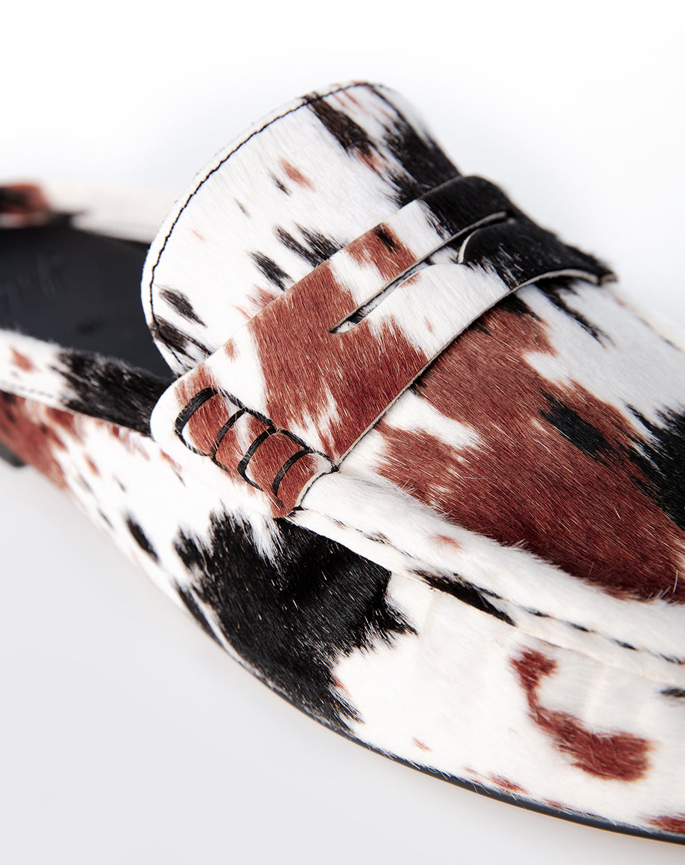 Mocasines efecto piel print mujer
