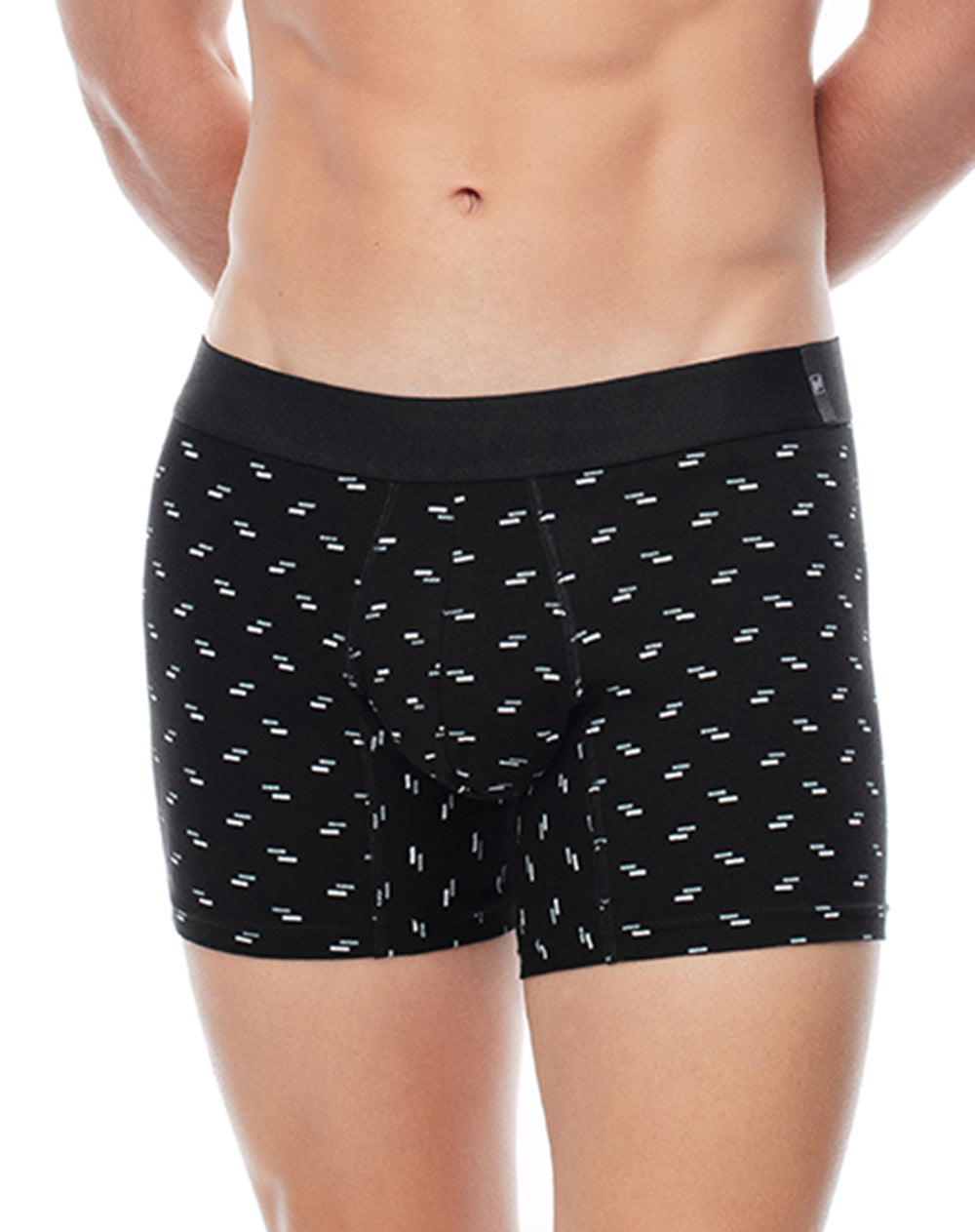 Bóxer medio algodón jersey x3unds surtido hombre