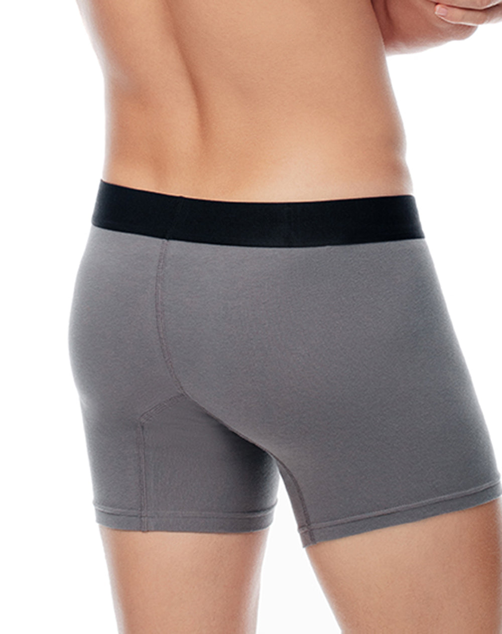 Bóxer medio algodón jersey x3unds surtido hombre