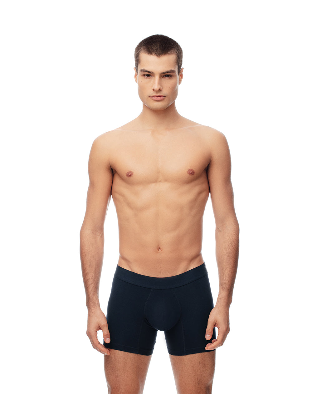 Bóxer medio algodón jersey x3unds surtido