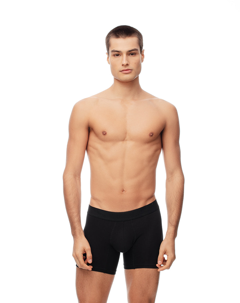 Bóxer medio algodón jersey x3unds surtido hombre
