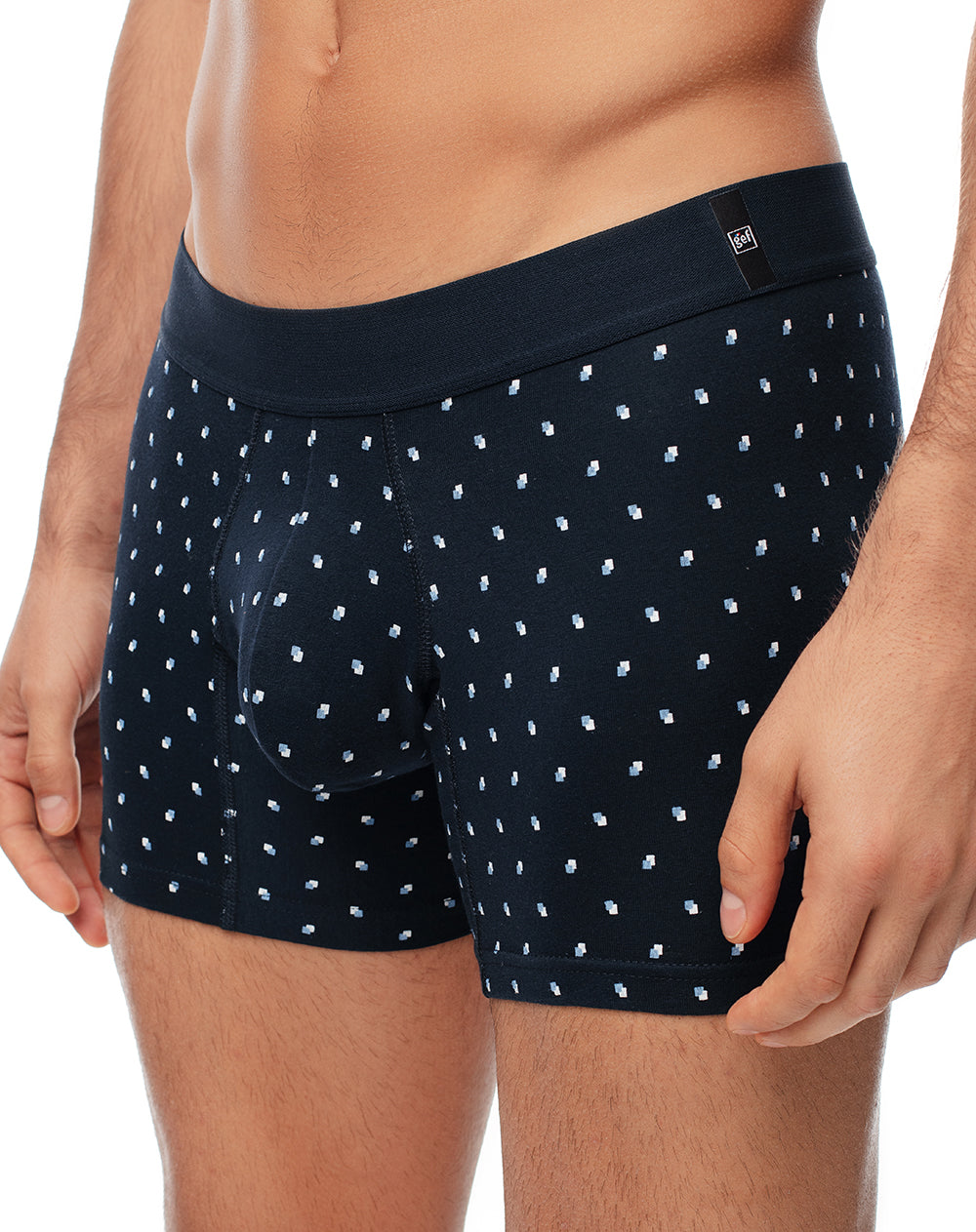 Bóxer medio algodón jersey x3unds surtido hombre