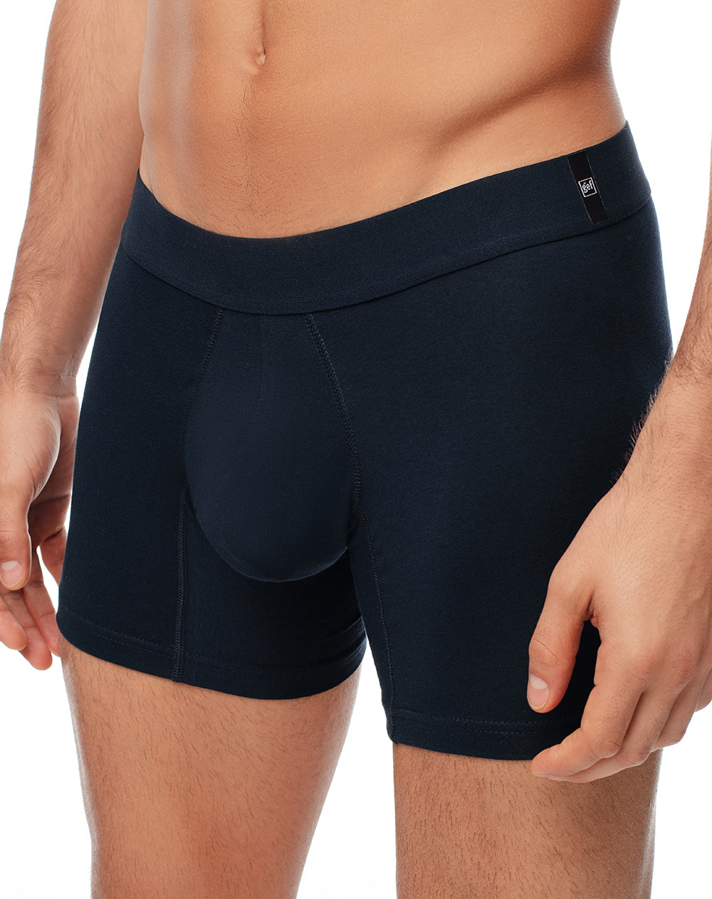 Bóxer medio algodón jersey x3unds surtido hombre