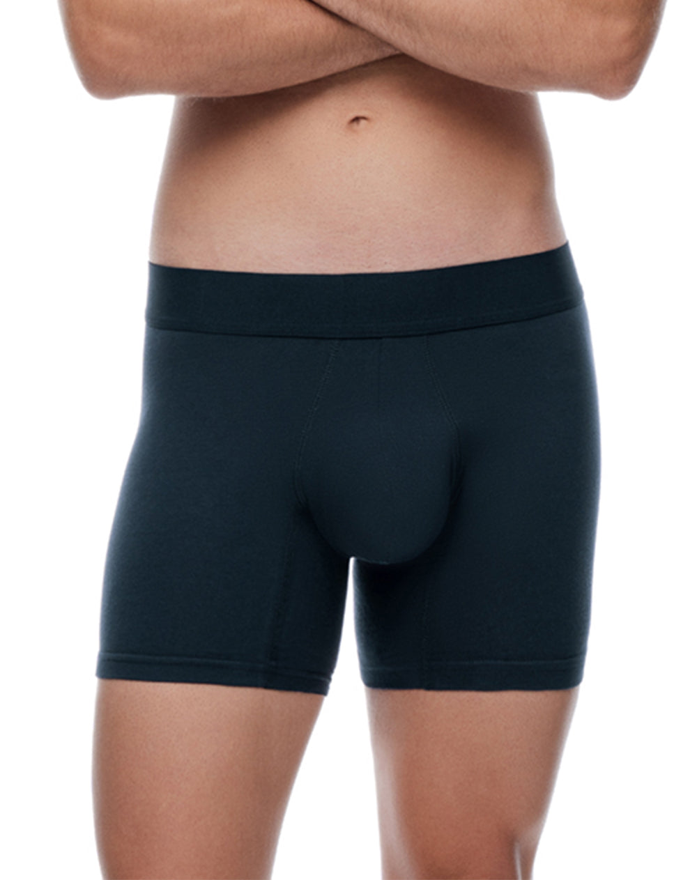 Bóxer medio algodón jersey x3unds surtido hombre