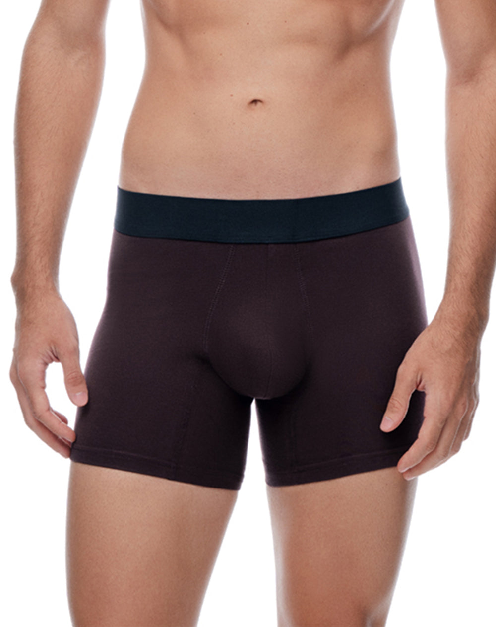 Bóxer medio algodón jersey x3unds surtido hombre