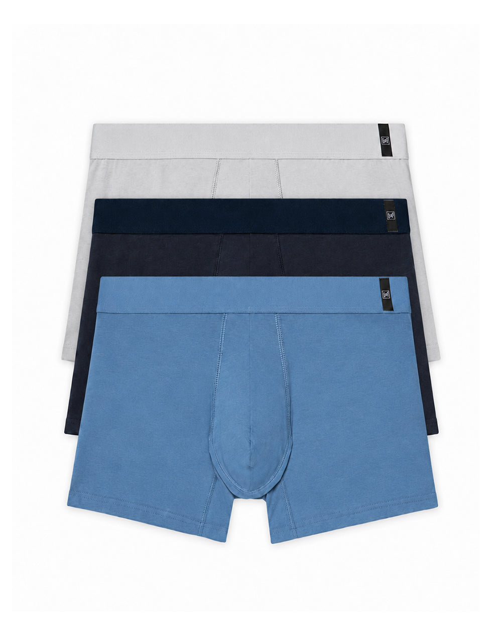 Bóxer medio algodón jersey x3unds surtido hombre