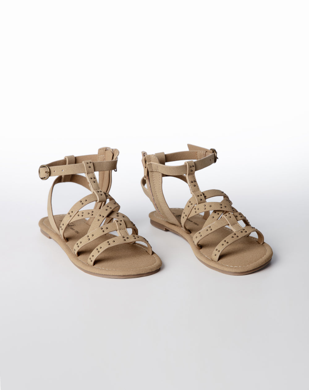 Zapatos plana cafe