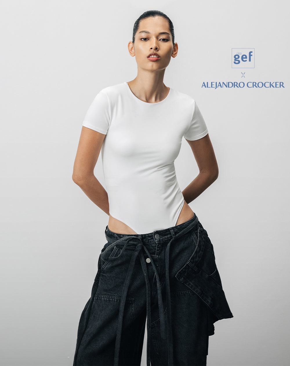 Body manga corta Gef x Alejandro Crocker