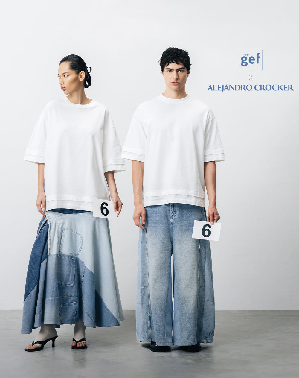 Camiseta oversize Gef x Alejandro Crocker
