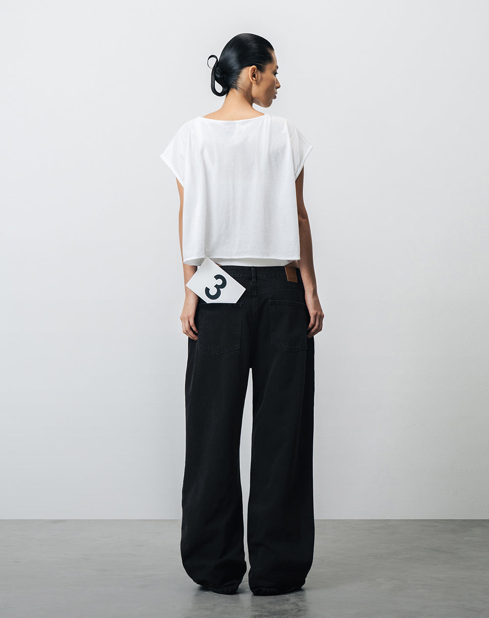 Camiseta crop oversize Gef x Alejandro Crocker