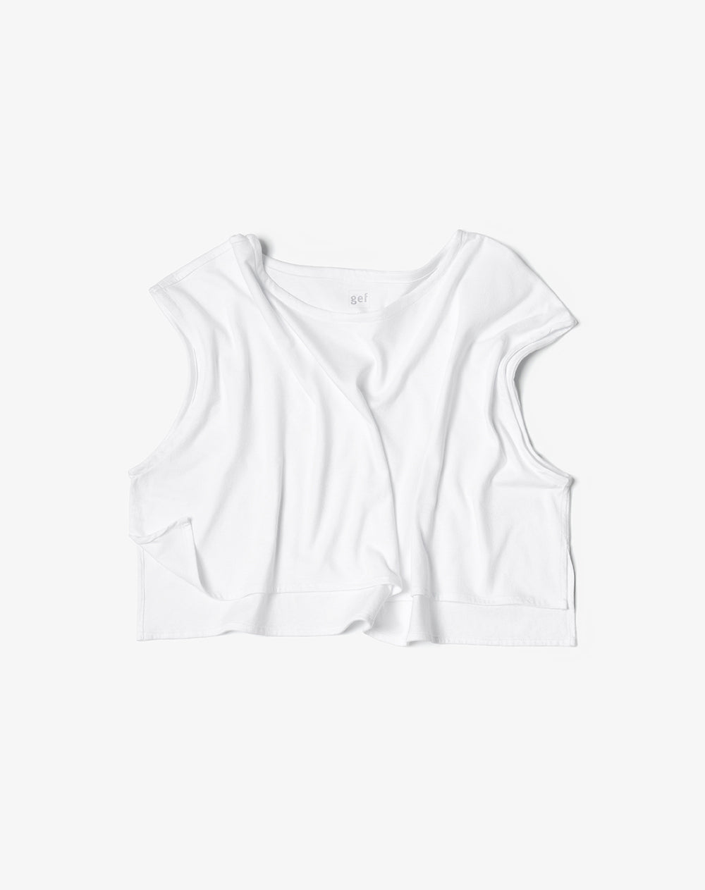 Camiseta crop oversize Gef x Alejandro Crocker