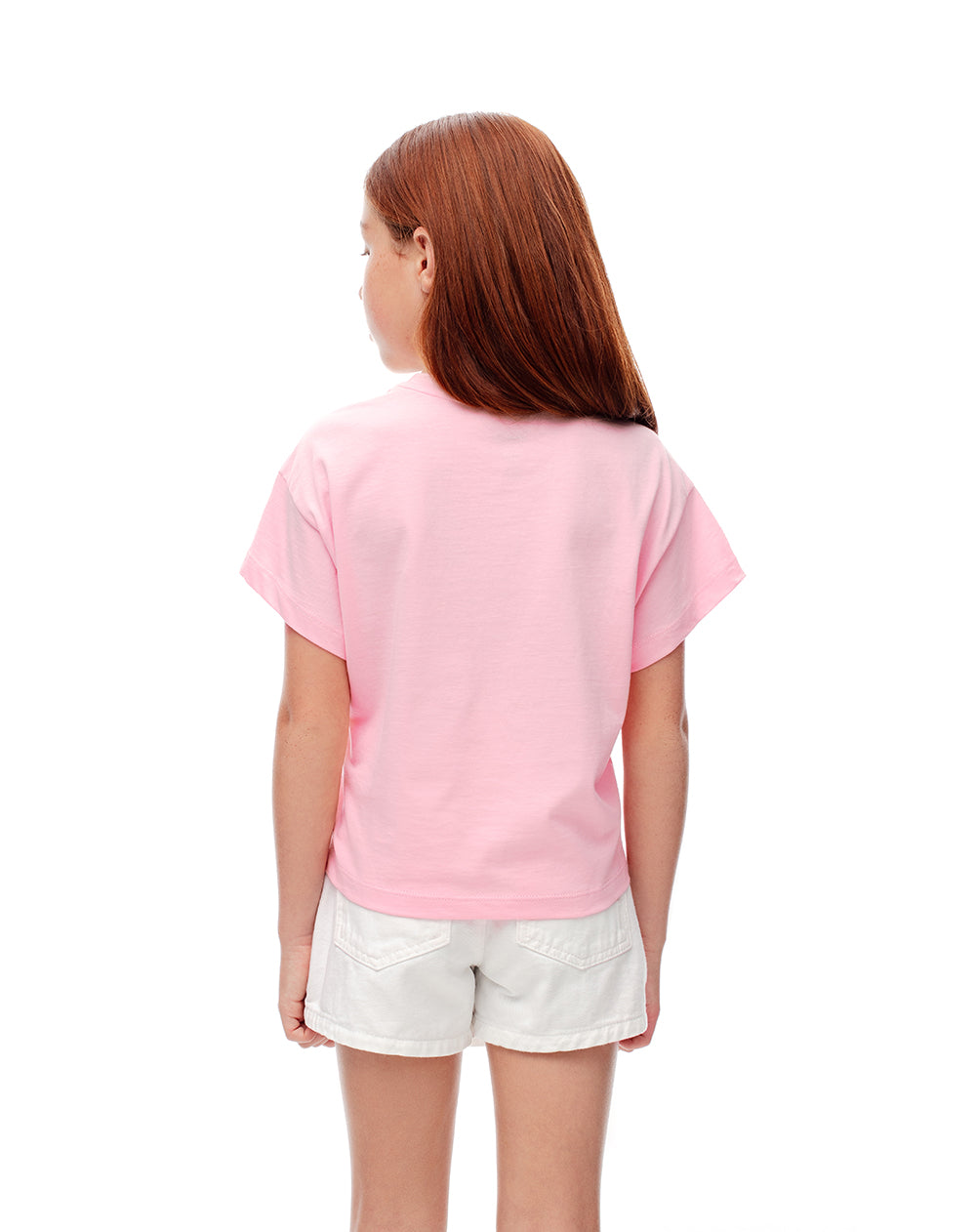 Camiseta algodón Lola Bunny rosa niña