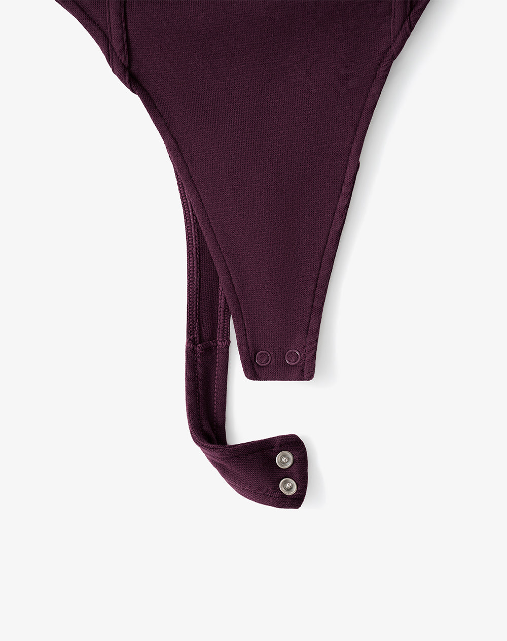 Body slim manga larga vinotinto mujer GEF | MORAT