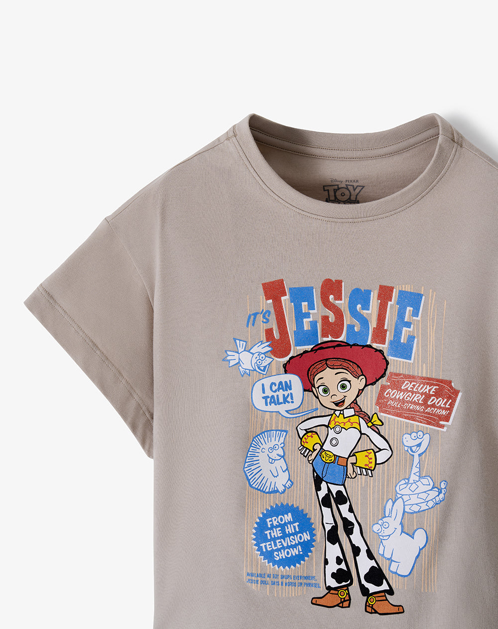 Camiseta regular Toy Story 5 manga corta arena niña