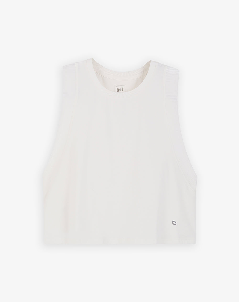 Camiseta esquelto deportiva blanca mujer