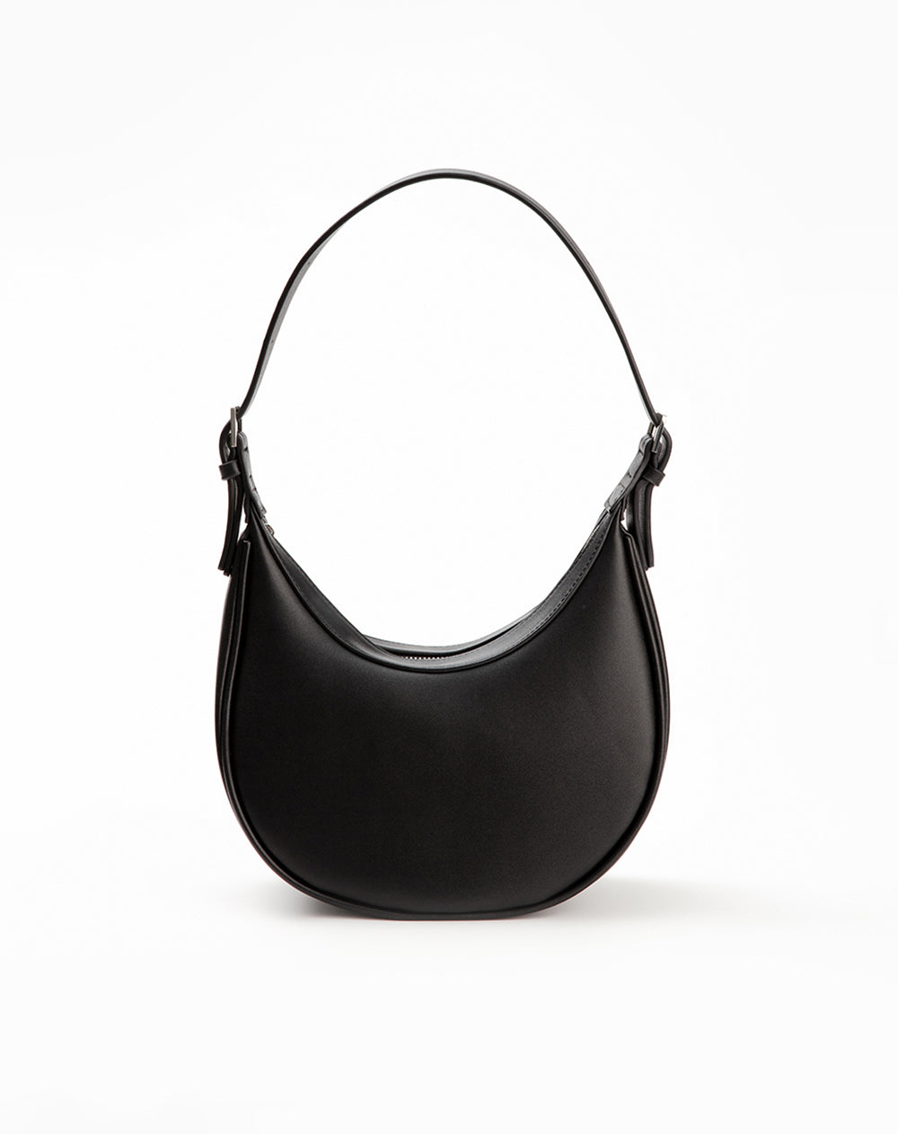 Bolso tipo baguette negro mujer
