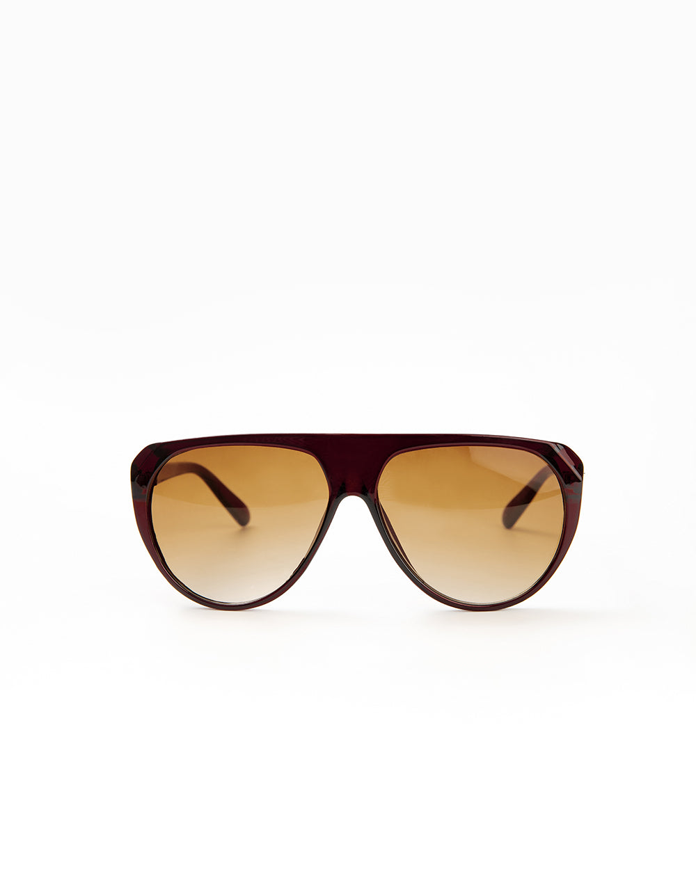 Gafas de sol lentes degradados café