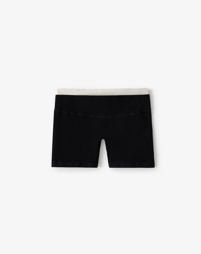 Short deportivo negro mujer
