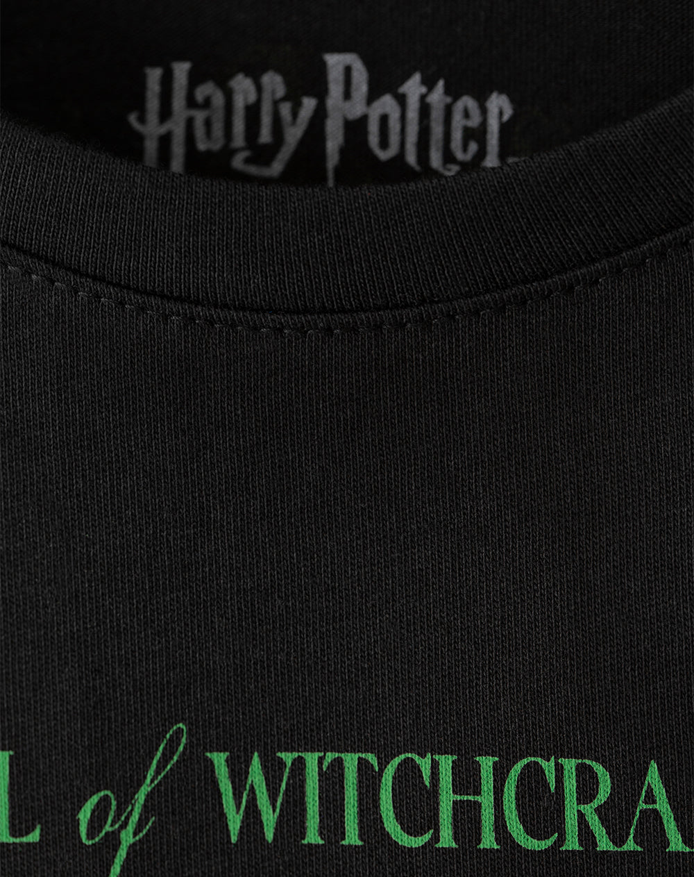 Camiseta algodón Harry Pother negra niño