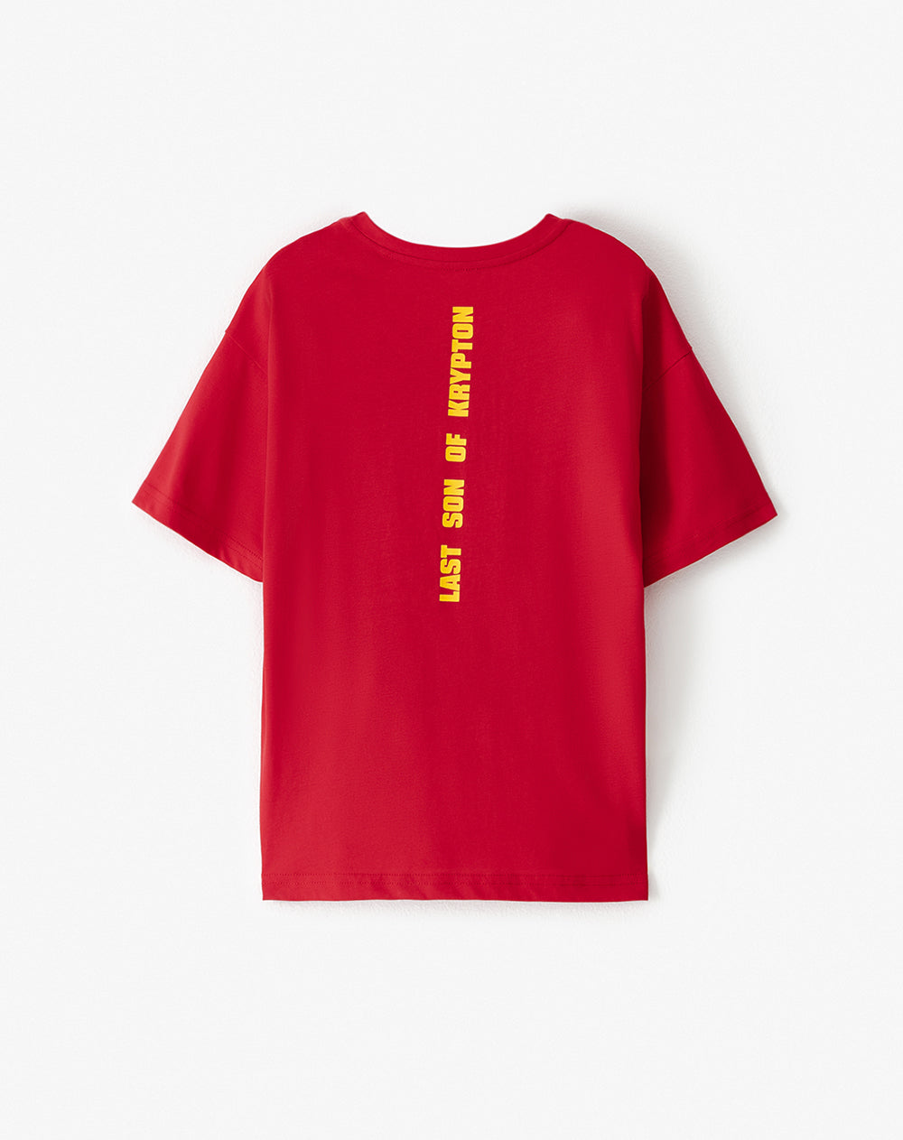Camiseta algodón Superman roja niño