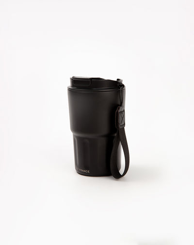 Termo térmico negro 360ml mujer