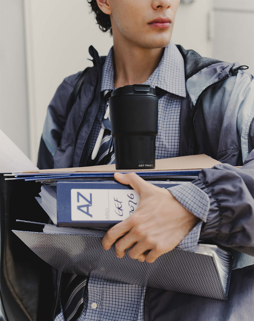 Termo térmico negro 360ml