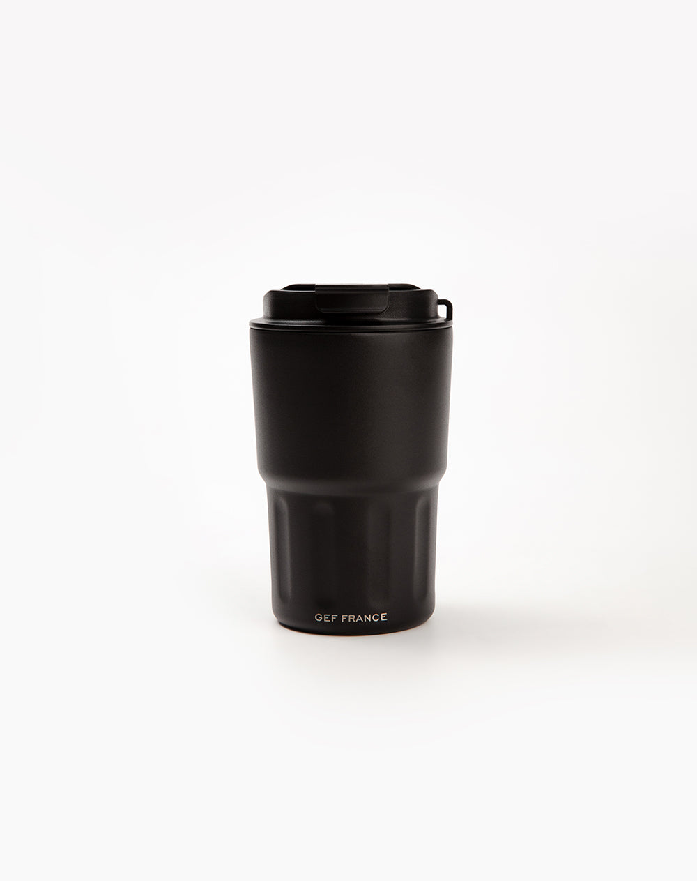 Termo térmico negro 360ml mujer