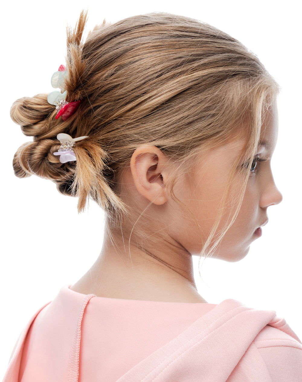 Set pinzas para el cabello x6unds surtido niña