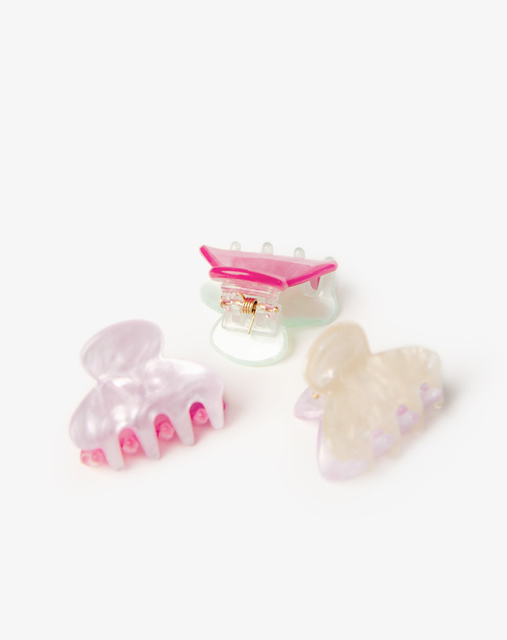 Set pinzas para el cabello x6unds surtido