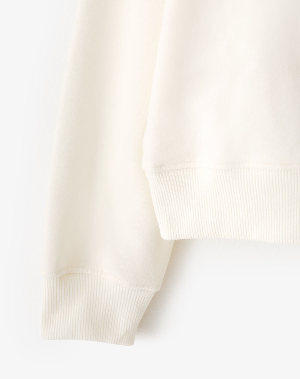 Buzo relaxed fit vainilla