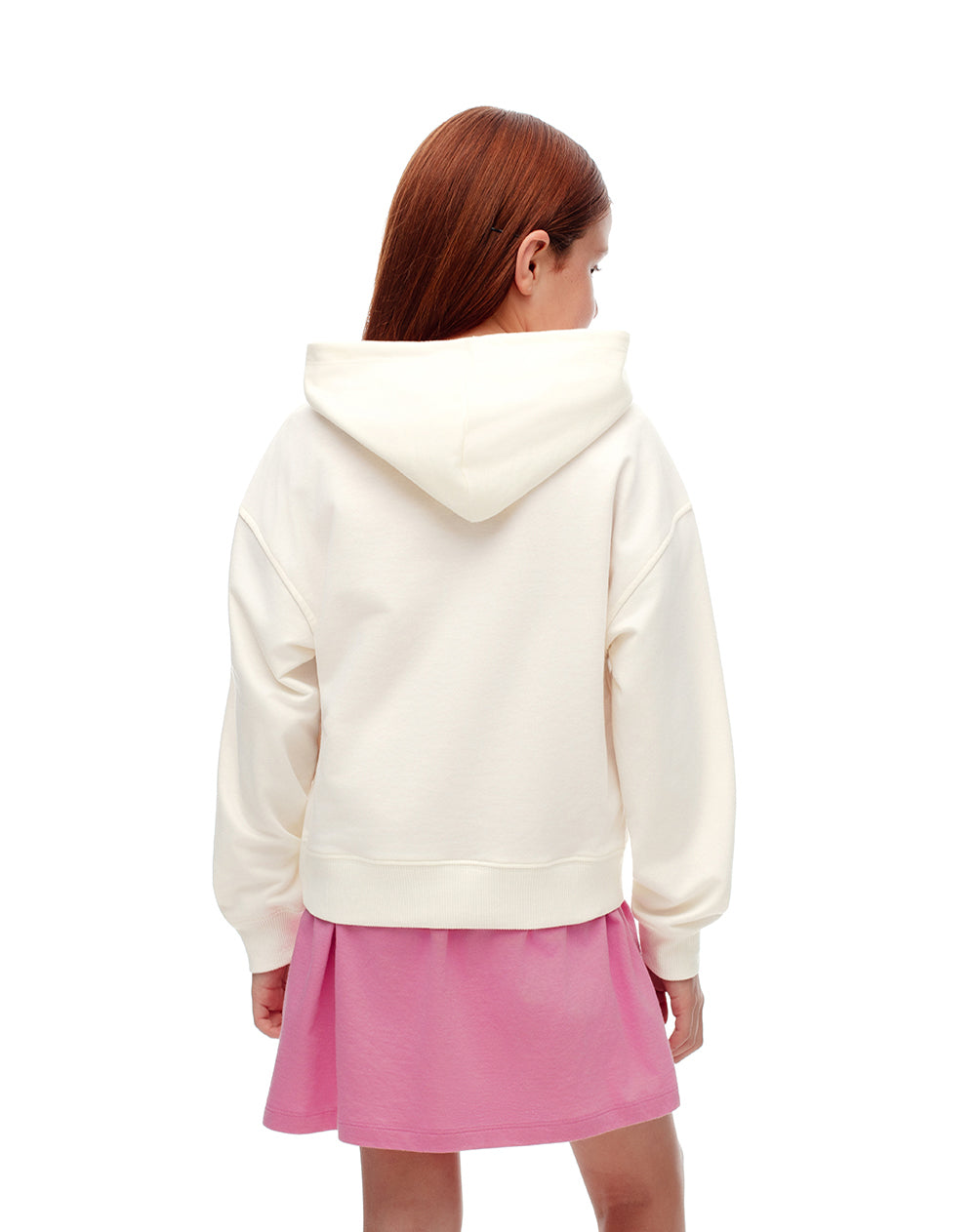 Buzo relaxed fit vainilla
