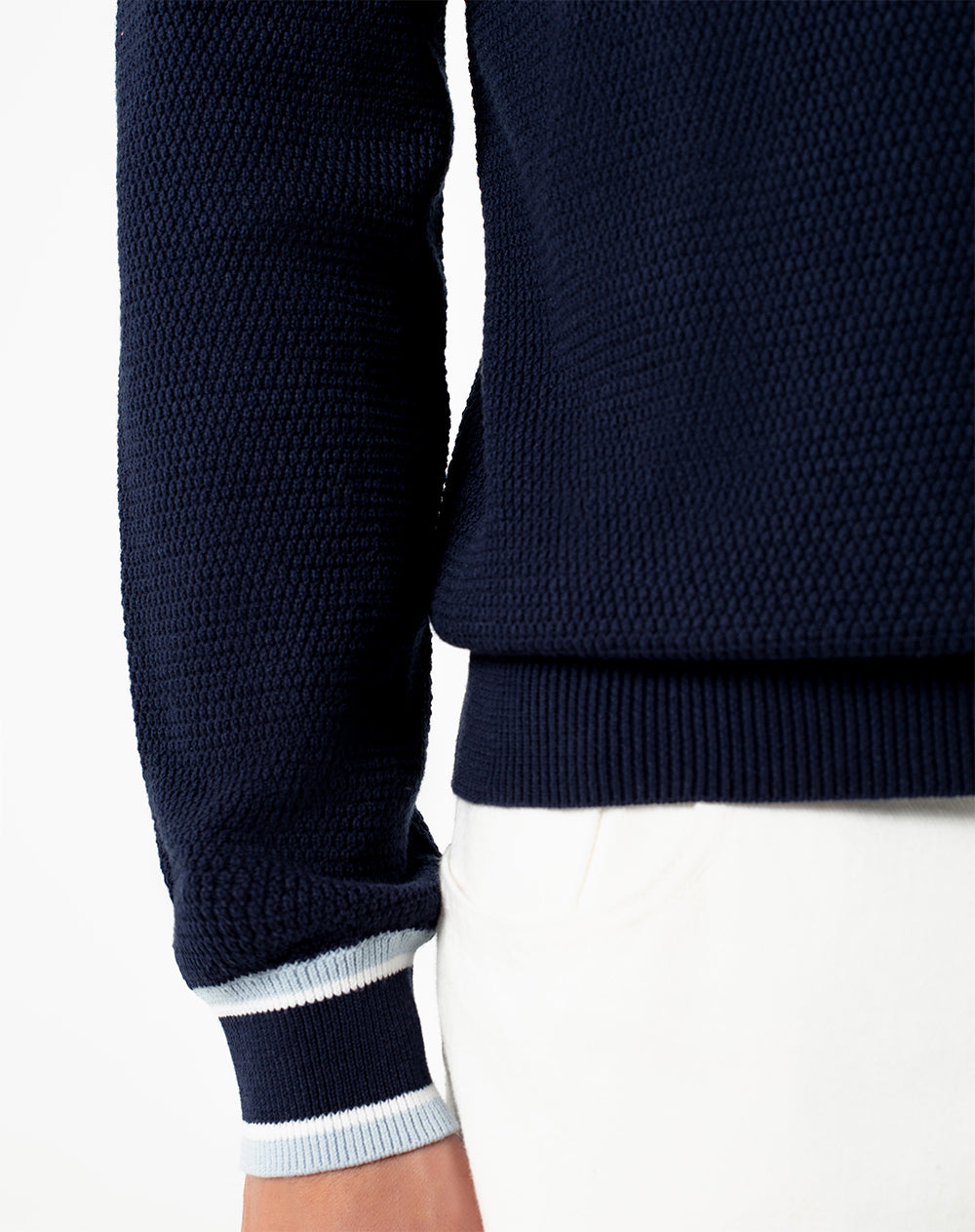 Buzo regular fit azul