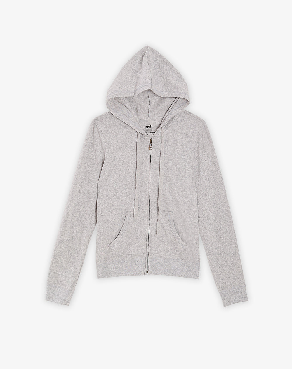 Chaqueta slim algodón gris mujer