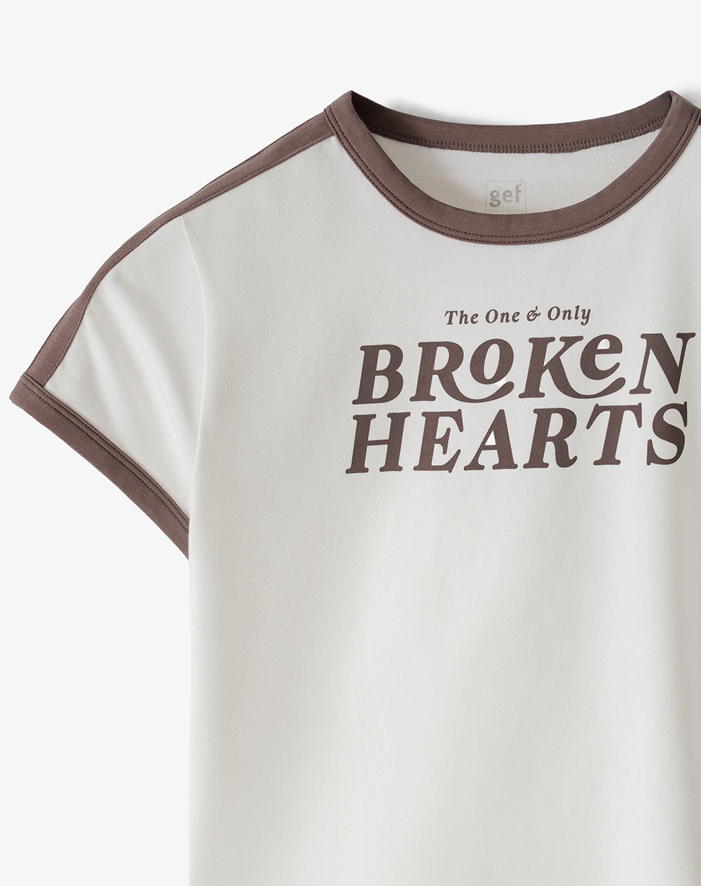 Camiseta slim fit manga corta blanca