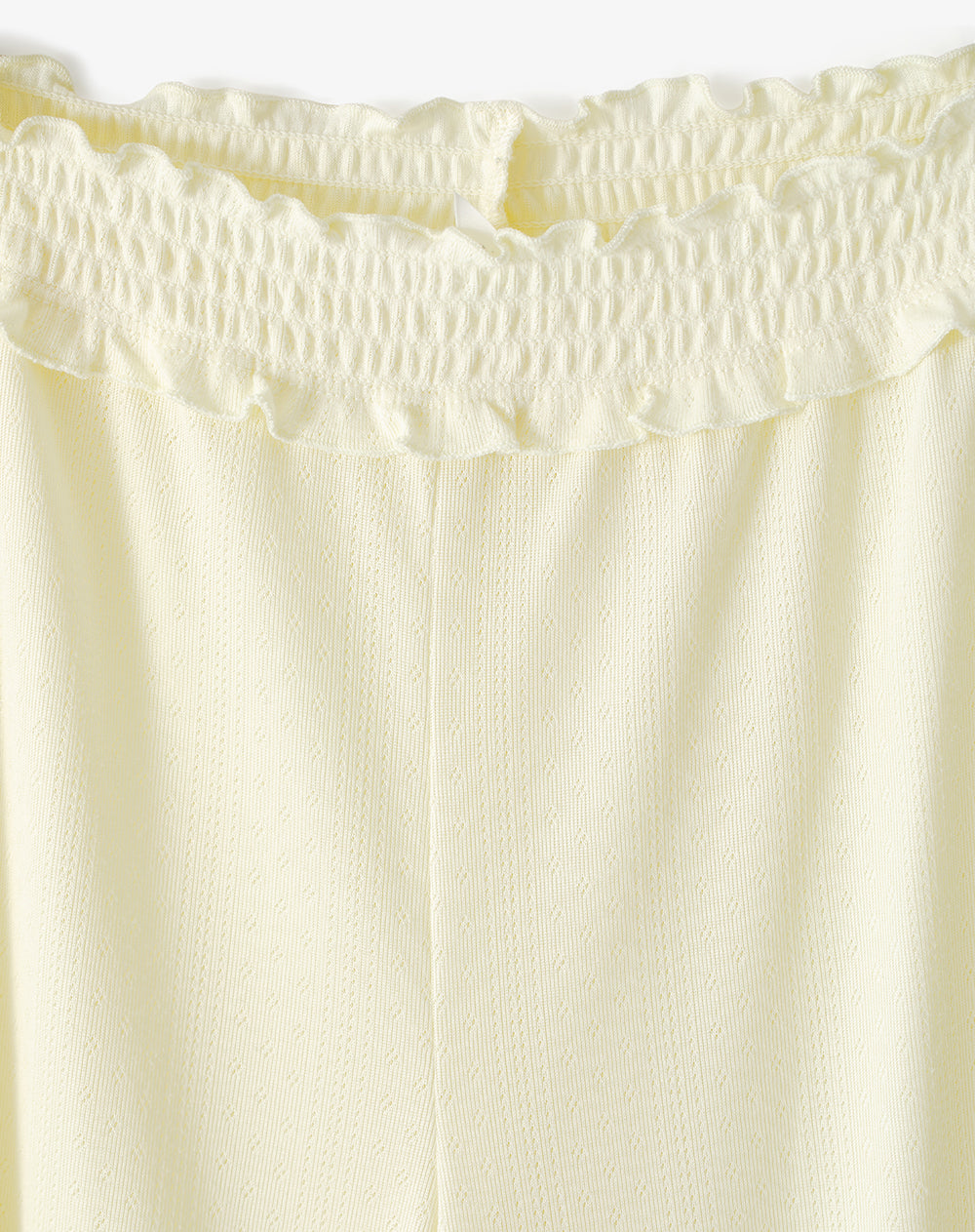 Pantalón de pijama amarillo mujer