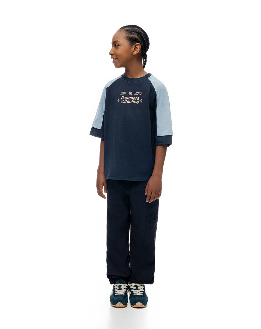 Camiseta regular estampada niño