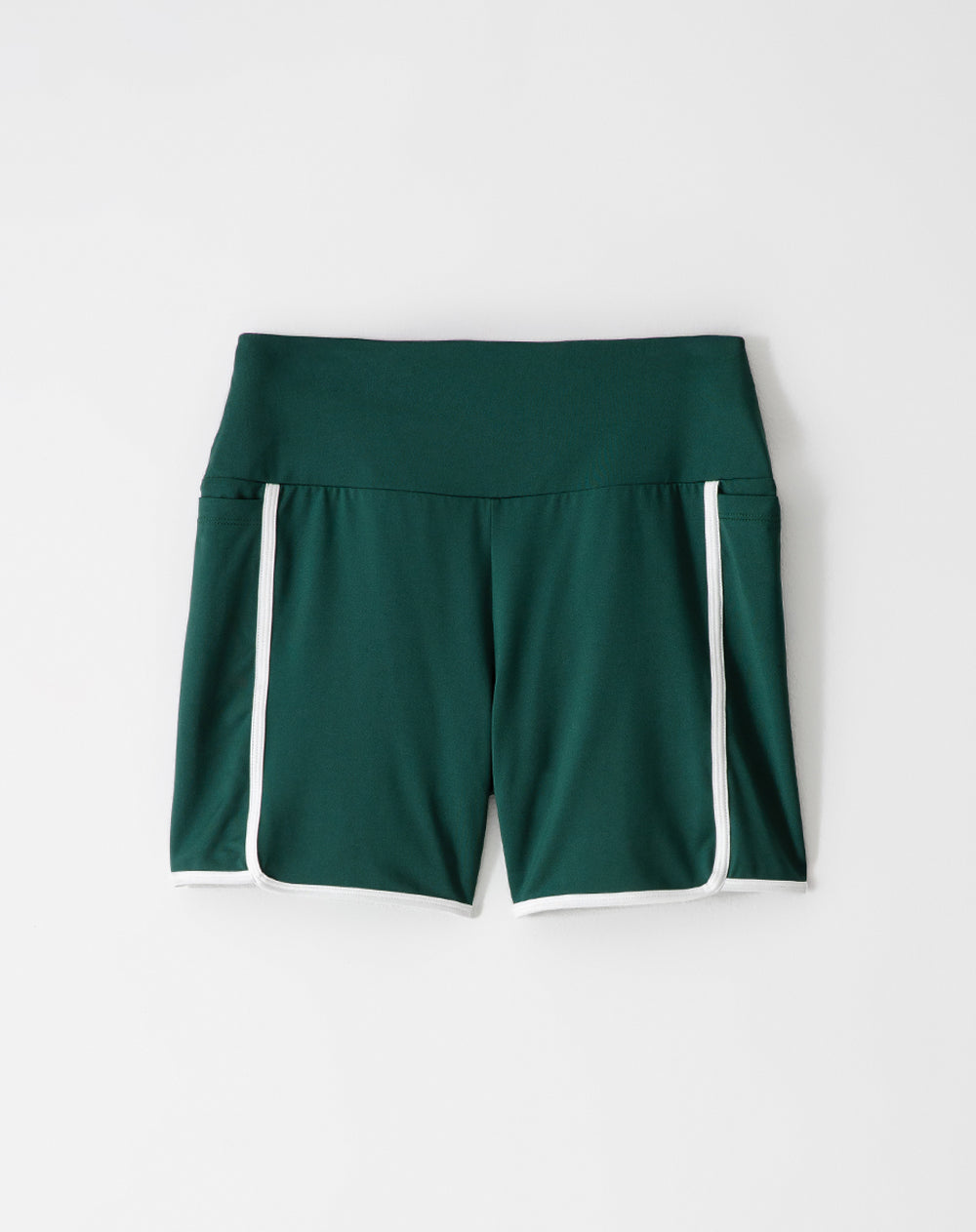 Biker deportivo secado rápido verde mujer