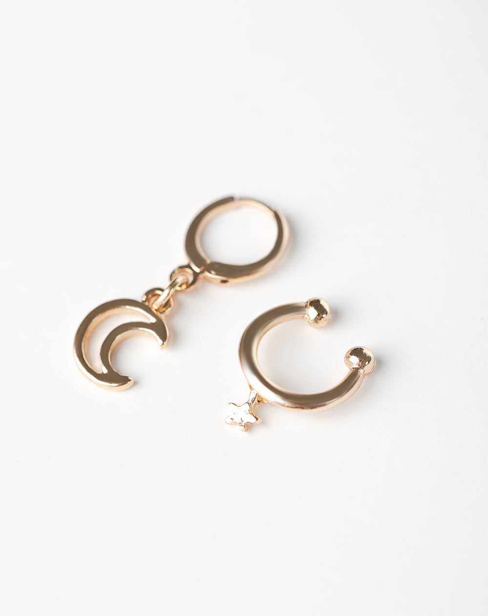 Pack 8 Aretes dorados surtidos