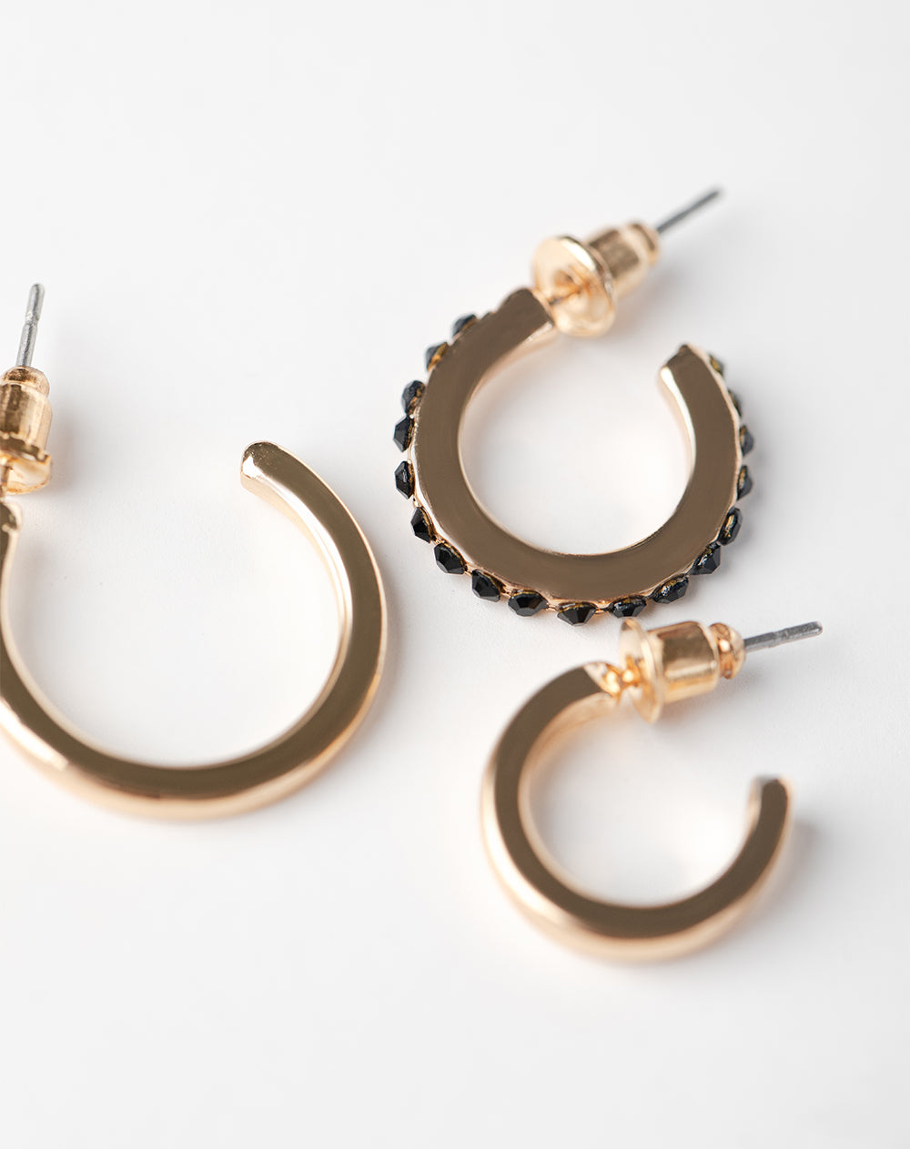 Pack 8 Aretes dorados surtidos