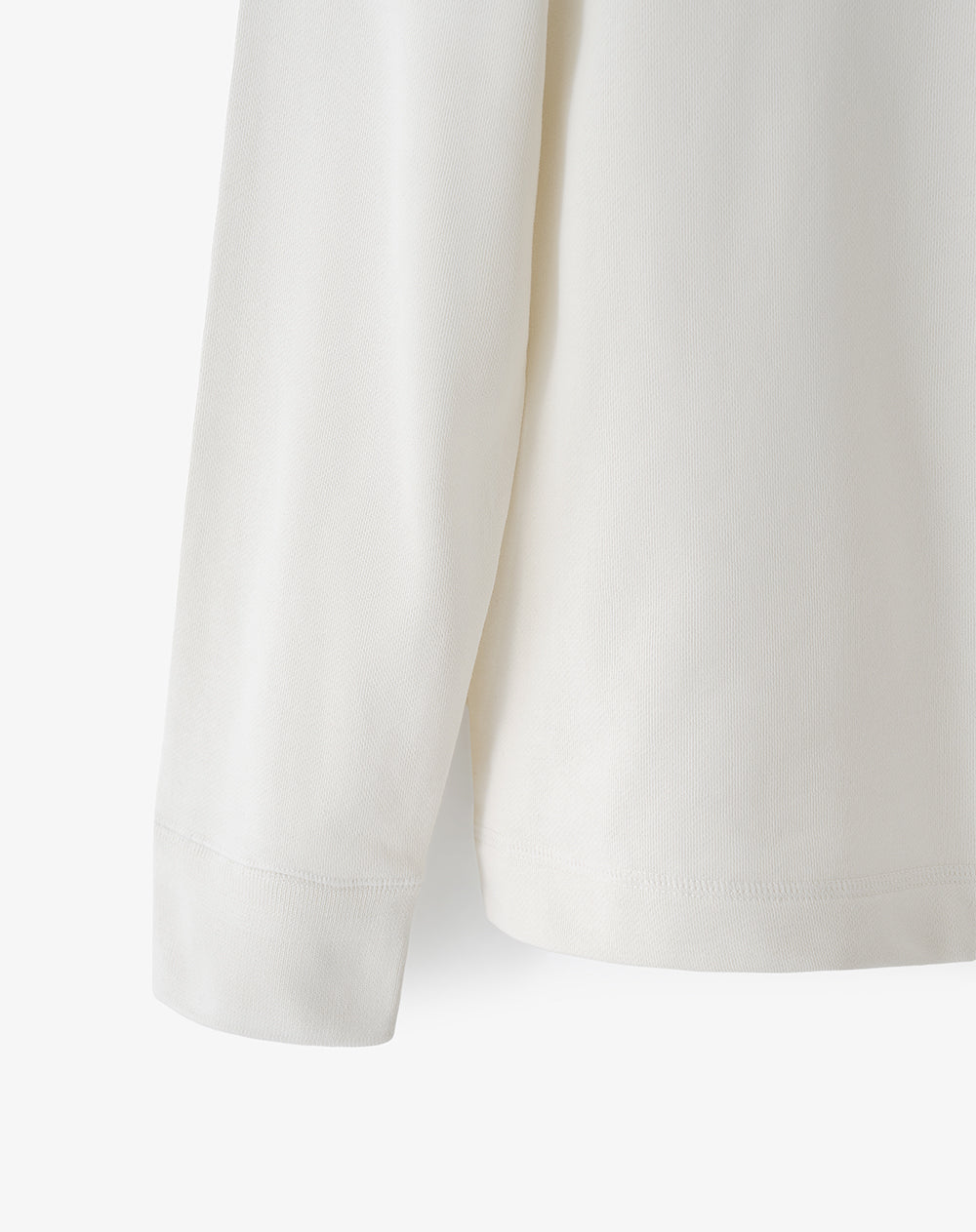 Buzo regular vainilla hombre