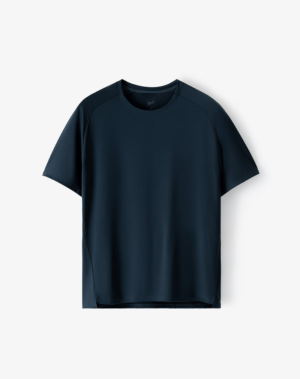 Camiseta deportiva control humedad azul hombre