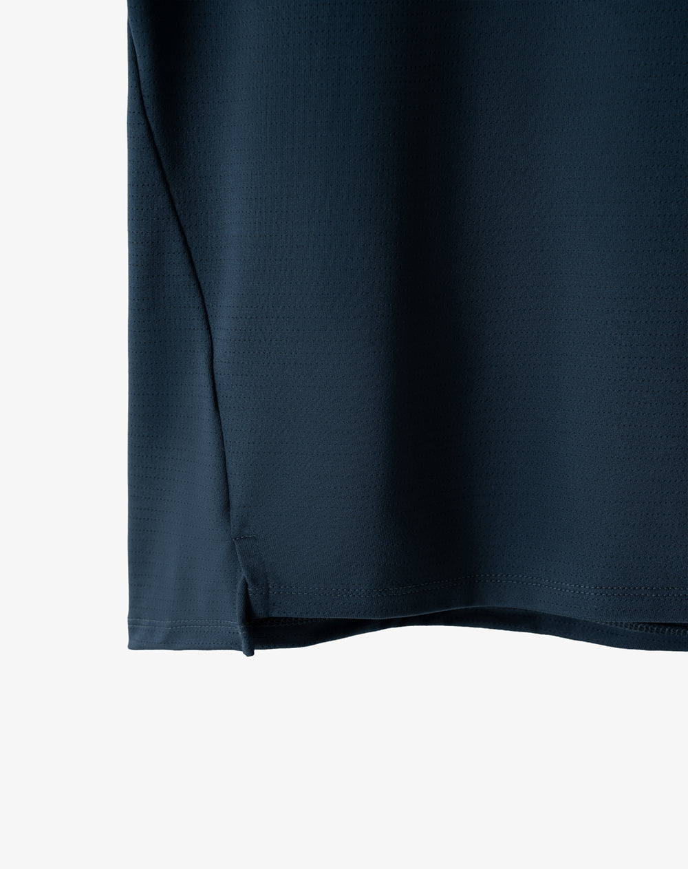 Camiseta regular manga corta azul hombre