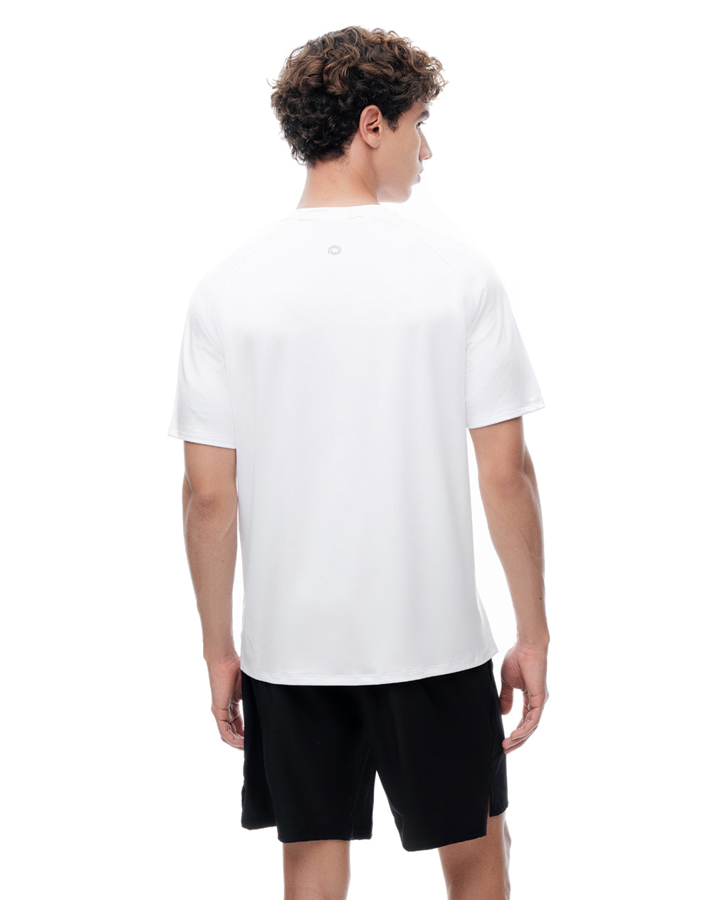 Camiseta regular manga corta blanca hombre