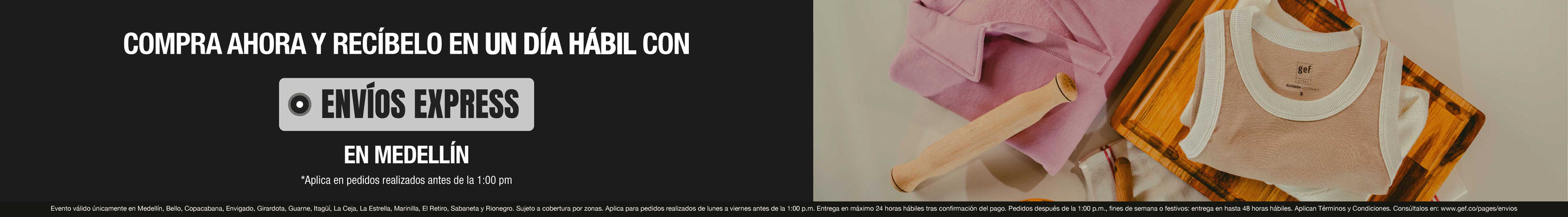 GEF: descubre toda la colección de ropa y accesorios esenciales