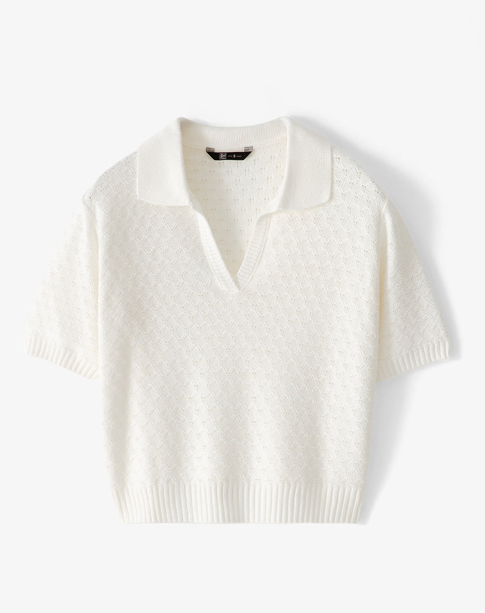 Buzo relaxed fit vainilla