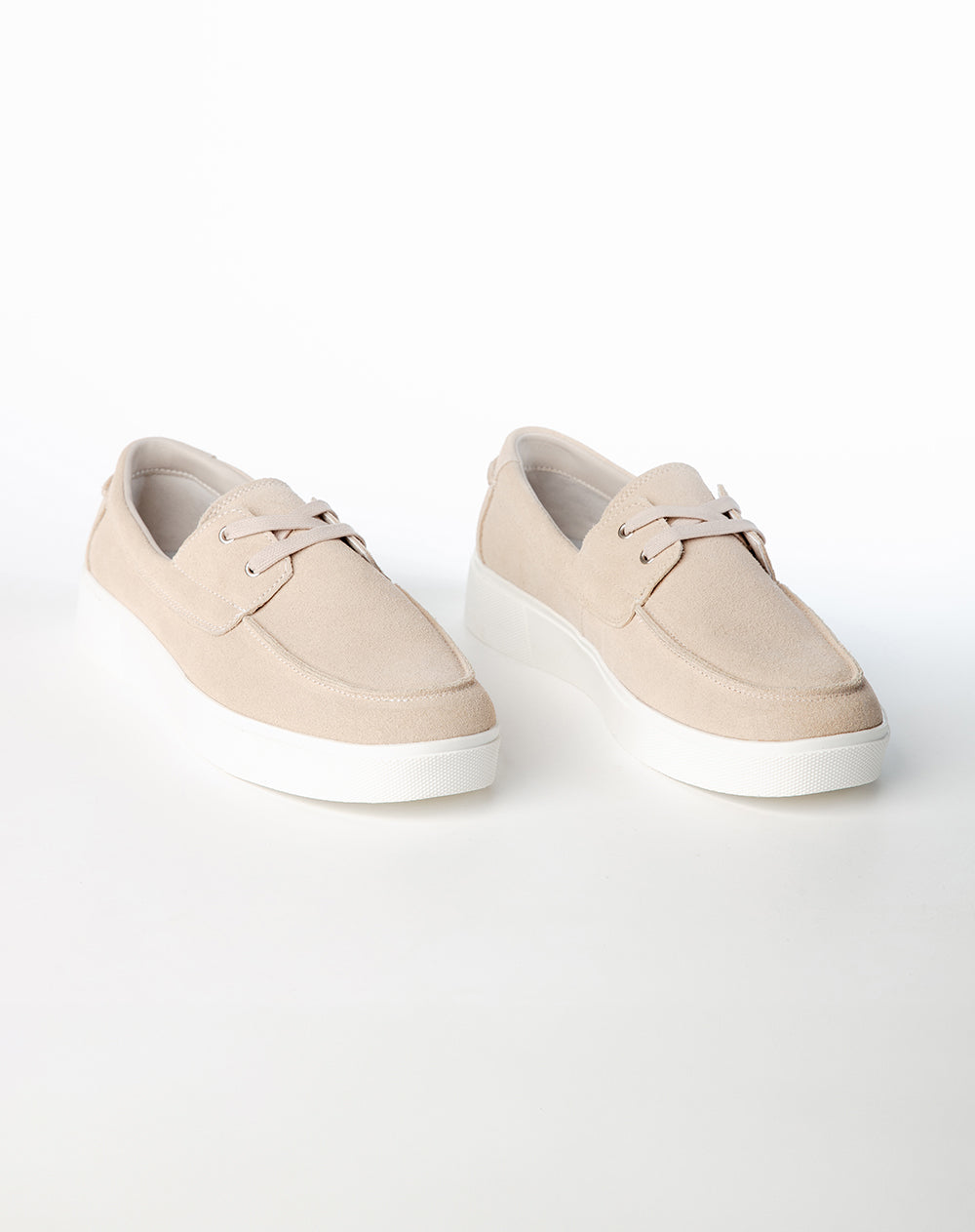 Zapatos loafer taupe