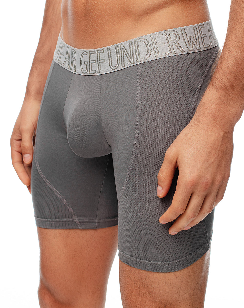 Bóxer deportivo largo control humedad x3unds surtido