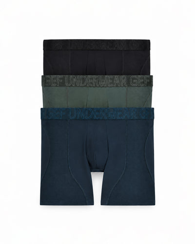 Bóxer deportivo largo control humedad x3unds surtido hombre