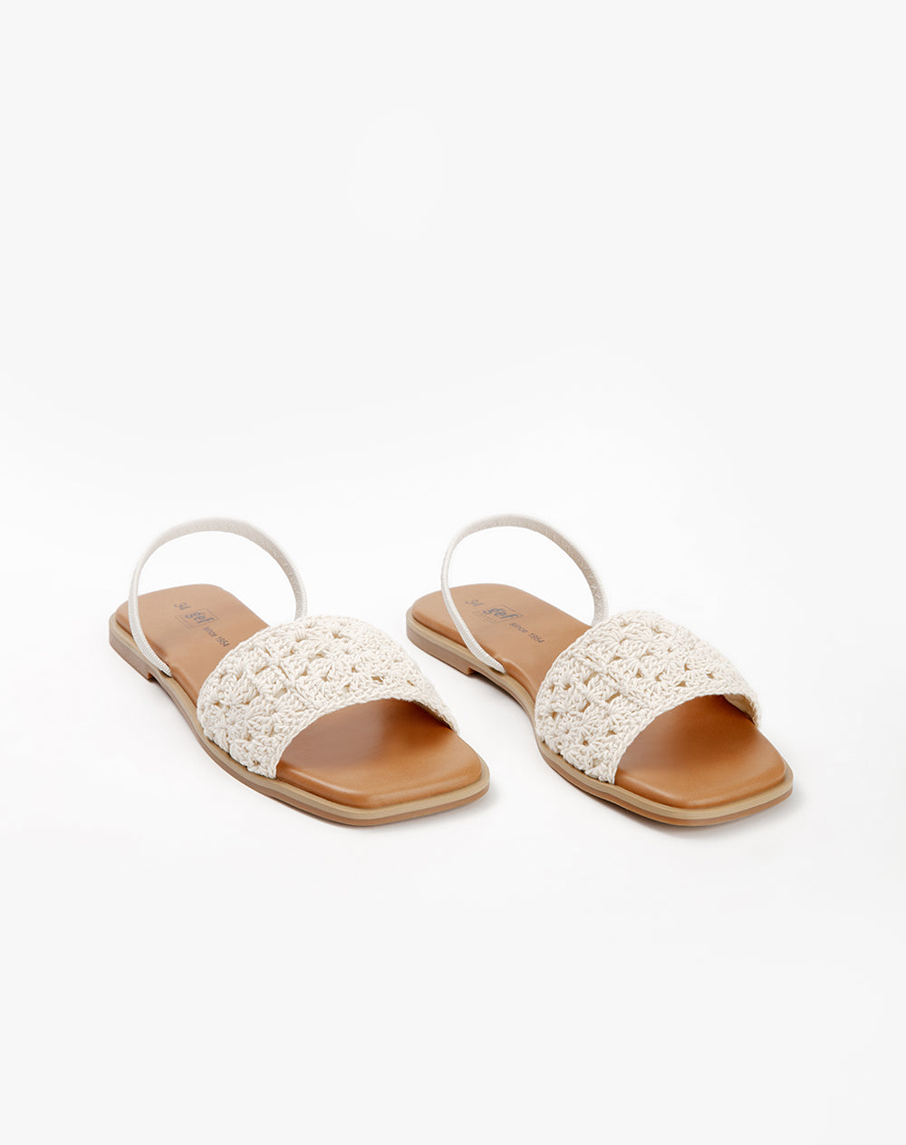 Sandalias planas crudo niña